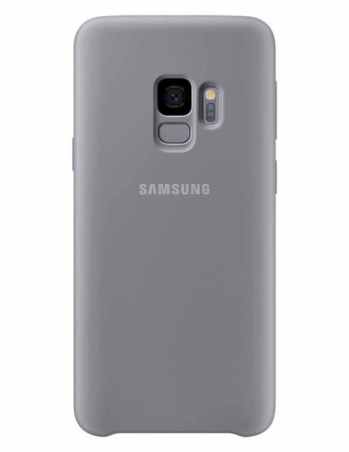 Duplicar Hermano seguridad Funda para Samsung Galaxy S9 Cover Silicone gris | Liverpool.com.mx