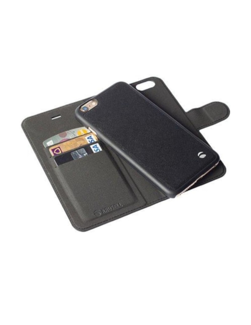 Kit Funda Flipwallet + Funda Cover modelo iPhone 6 plus/6s plus Malmo Krusell negro