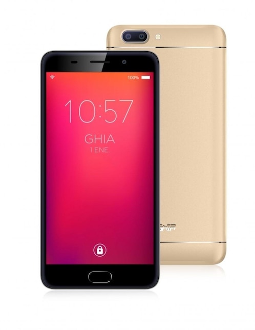 Smartphone Ghia Zeus Cel-109 champagne 3G 5.5 Pulgadas Android 7.0