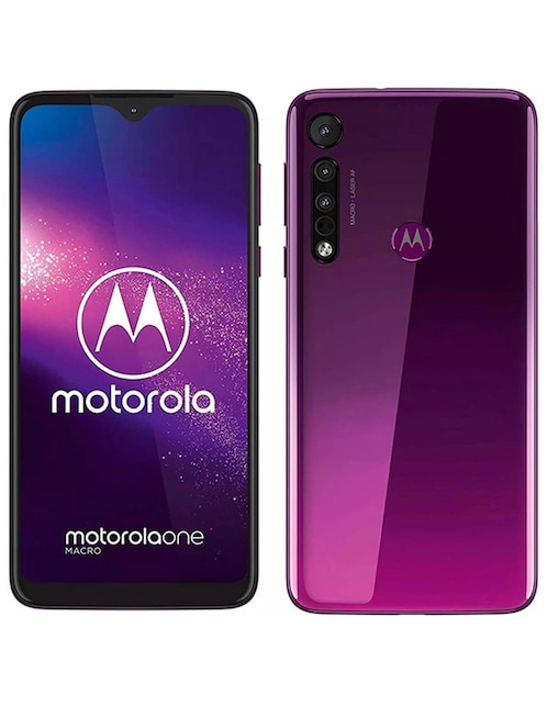 Celular Motorola Moto One Macro 4GB 64GB Android 9.0 Octa Core violeta XT2016-1