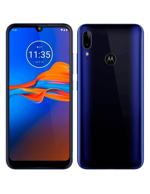 Celular Motorola Moto E6S 4GB 64GB Android 9.0 Octa Core Dual Sim azul caribe