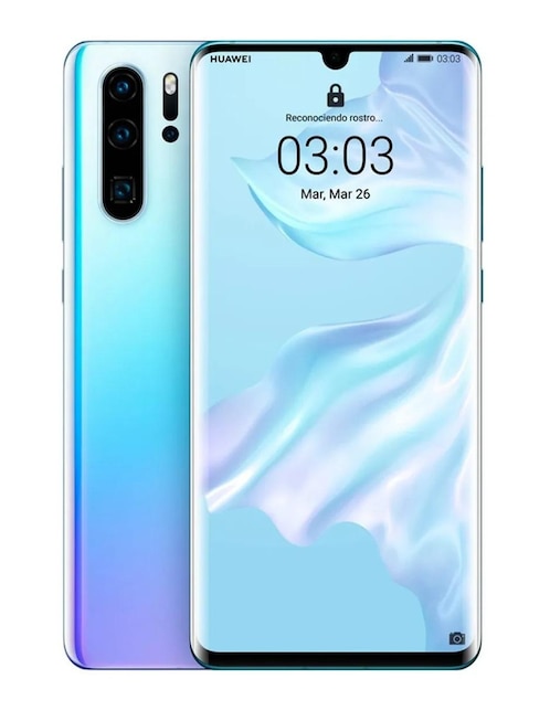 HUAWEI Celular Huawei P30 Pro 8GB 256GB EMUI 9.1 Octa-Core Triple Cámara Breathing Crystal