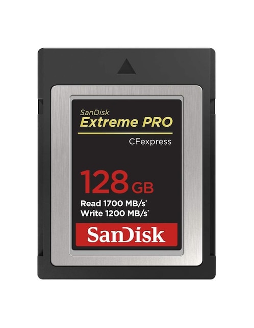 Tarjeta Sandisk Extreme Pro 128 GB Cfexpress SDCFE-128G-GN4NN