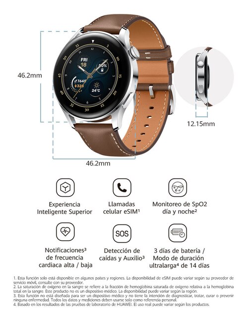 Smartwatch Huawei Watch 3 unisex en Liverpool