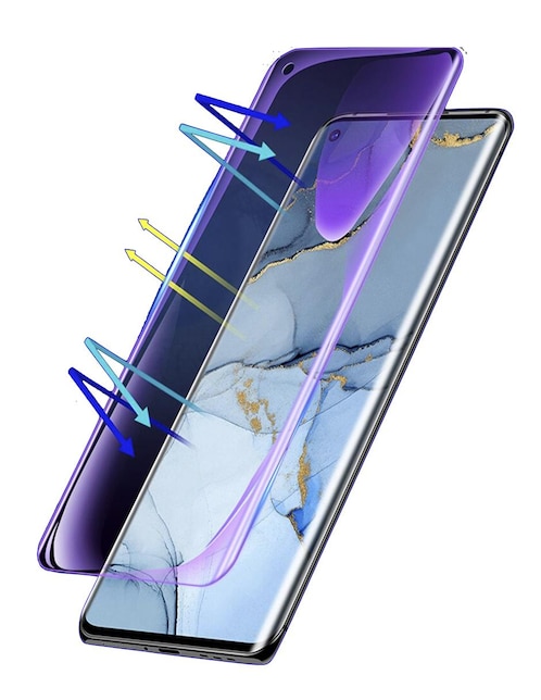 Mica de hidrogel Gadgetsmx anti luz azul para iPhone 7 Plus