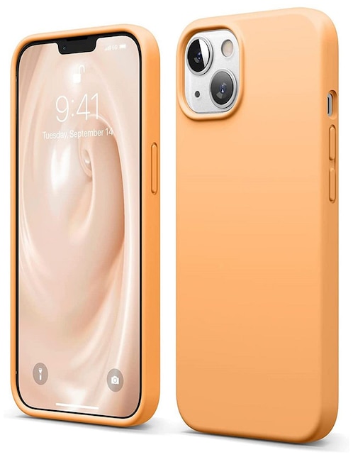 FUNDA PARA IPHONE, SIN TAMAÑO, NARANJA