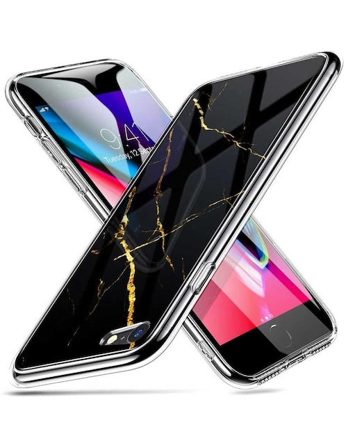 Funda ESR Mimic Cristal para iPhone SE (2020) iPhone 8 y 7 Marmol