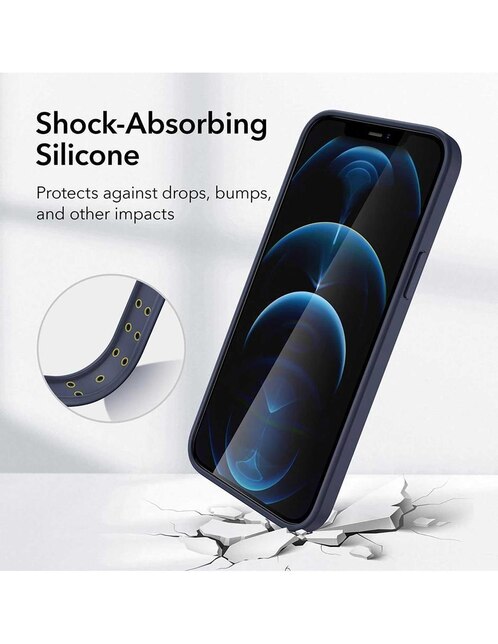Funda Bumper ESR Cloud para iPhone 12 y 12 Pro