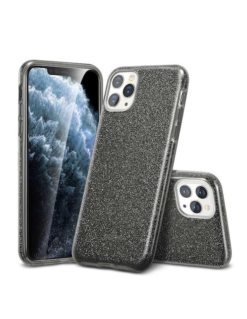 Funda Niza Antigolpes Tpu Brillos Glitter Para iPhone 11