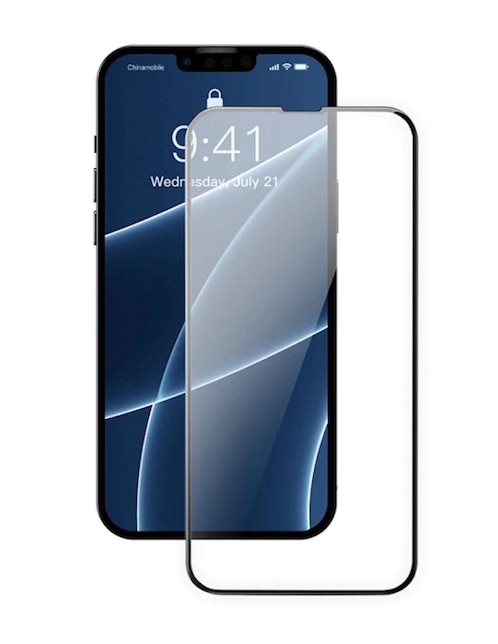 Set 5 micas para teléfono iPhone 13 Pro Max Molan Cano de cristal templado