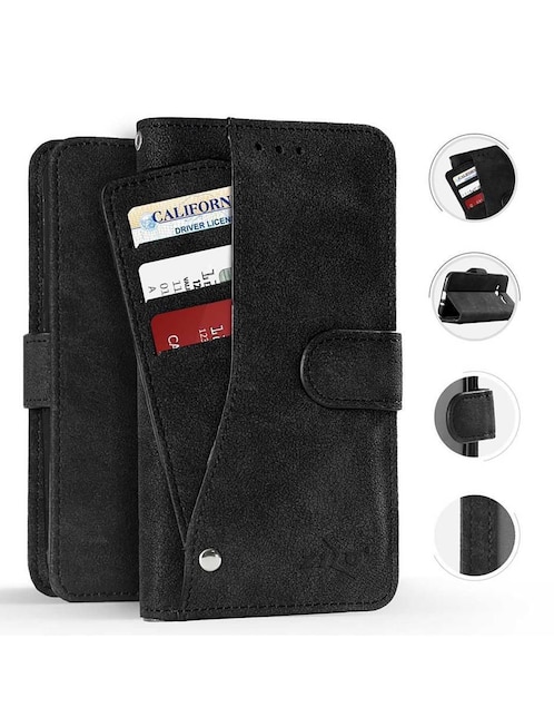 Funda ZIZO ZV Wallet cartera para iPhone XS y X