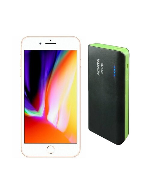 Apple iPhone 8 Plus IPS 5.5 Pulgadas Reacondicionado + Power Bank 10,000mah