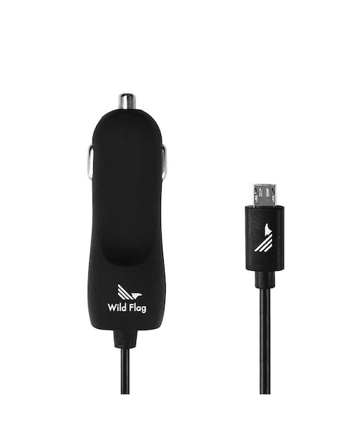 Cargador para Auto Wild Flag compatible con Micro USB