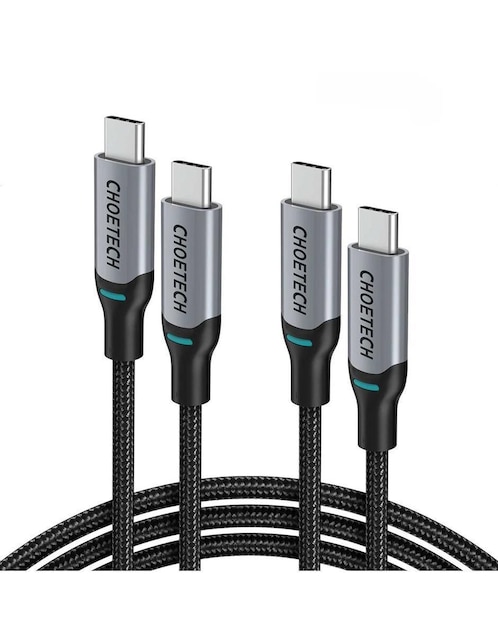 Set de cables USB C Choetech de 1.8 m