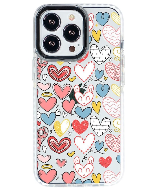 Funda Transparente Para IPhone 13 Con Absorción De Choque