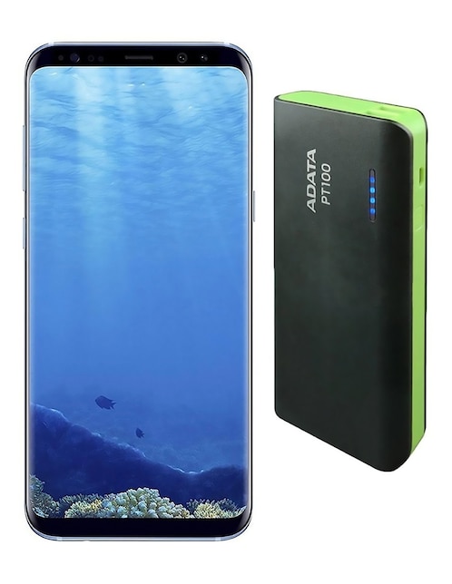 Samsung Galaxy S8 Plus Super AMOLED 6.2 Pulgadas Reacondicionado + Power Bank 10,000mah