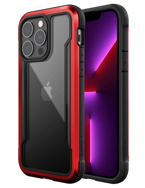 Funda para iPhone 13 Pro Raptic Shield de aluminio