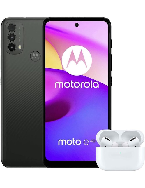 Motorola Moto E40 LCD IPS 6.5 Pulgadas + Audífonos