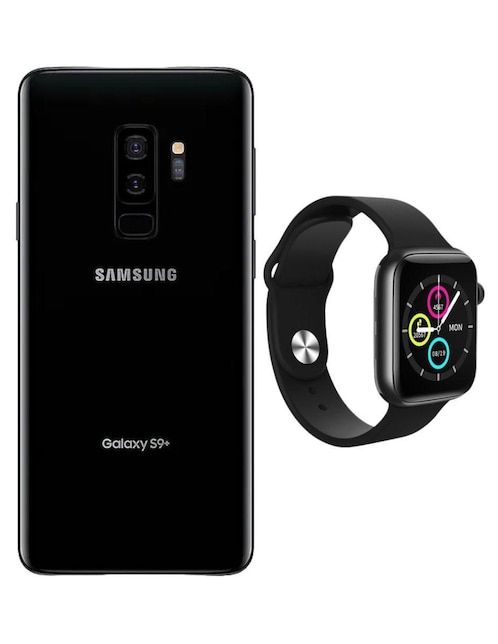 Samsung Galaxy S9 Plus Super AMOLED 6.2 Pulgadas Reacondicionado + Smartwatch