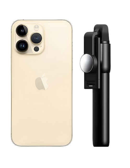 Apple iPhone 14 Pro Max 6.7 Pulgadas Super Retina XDR Desbloqueado Reacondicionado + Bastón Selfie