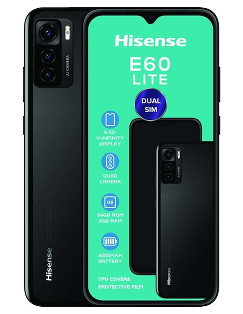 Hisense E60 Lite LCD 6.5 Pulgadas Desbloqueado