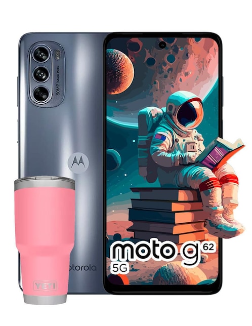 Motorola Moto G62 LCD IPS 6.5 Pulgadas Desbloqueado + Termo