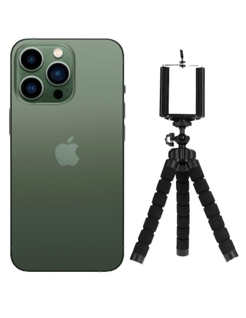 Apple iPhone 13 Pro Max Super Retina XDR 6.7 Pulgadas Desbloqueado Reacondicionado + Trípode