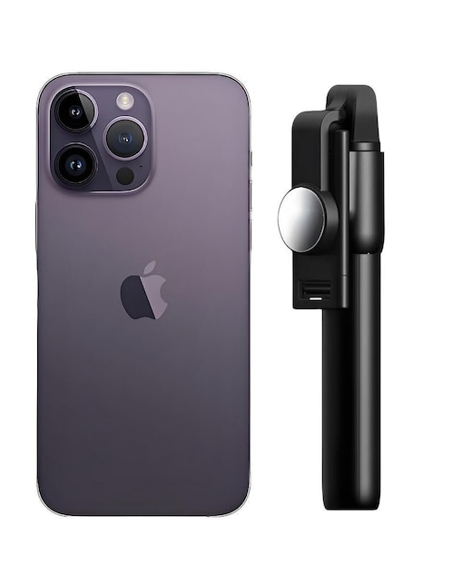 Apple iPhone 14 Pro Max Super Retina XDR 6.7 Pulgadas Desbloqueado Reacondicionado + Baston Selfie