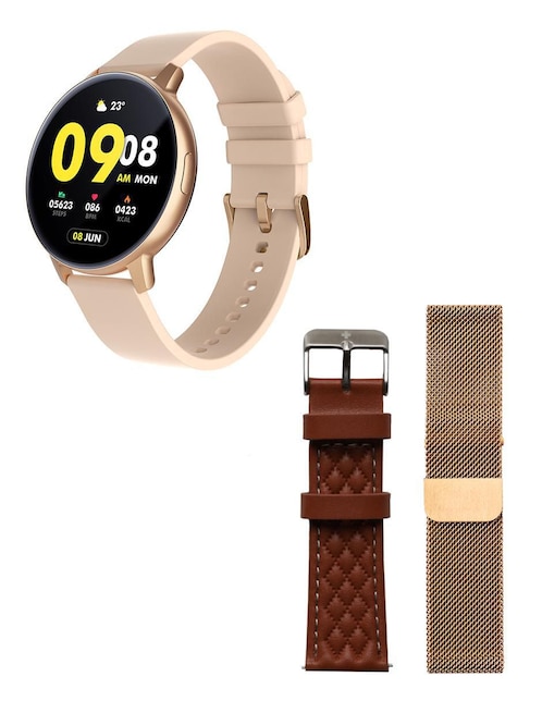 Smartwatch Swiss Code combo Classic III AMOLED + extensibles unisex