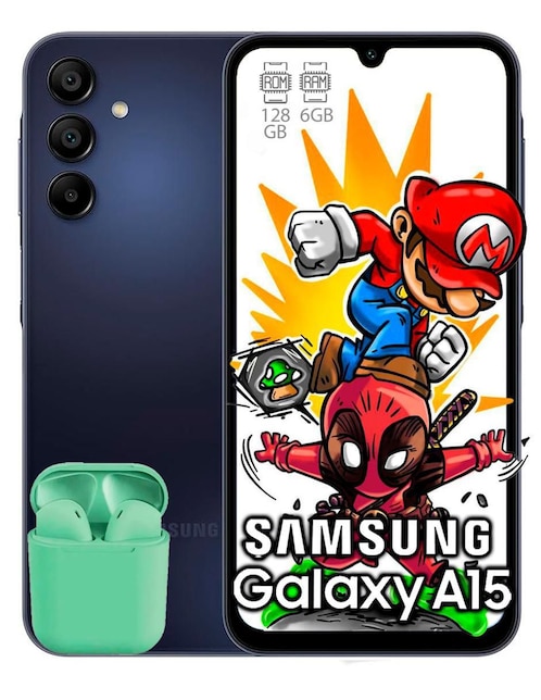 Samsung Galaxy A15 AMOLED 6.5 pulgadas desbloqueado