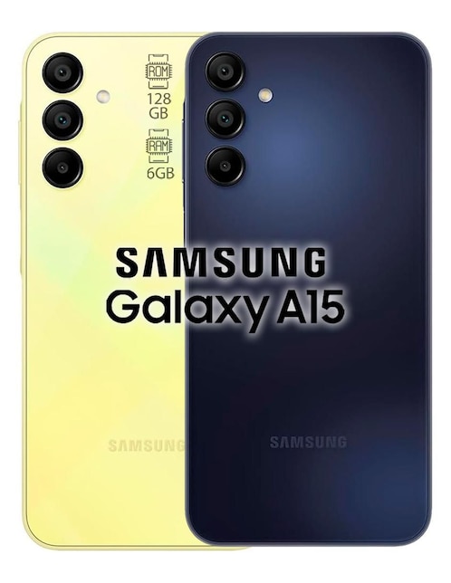 Set Samsung Galaxy A15 Super AMOLED 6.5 pulgadas desbloqueado