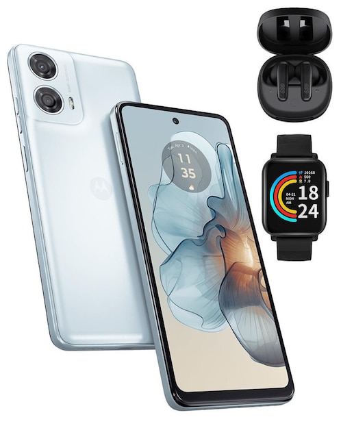 Motorola Moto G24 Power LCD 6.6 pulgadas desbloqueado + smartwatch + audífonos
