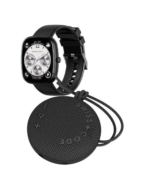 Box set smartwatch Swiss Code Combo Square Lite + Flow unisex