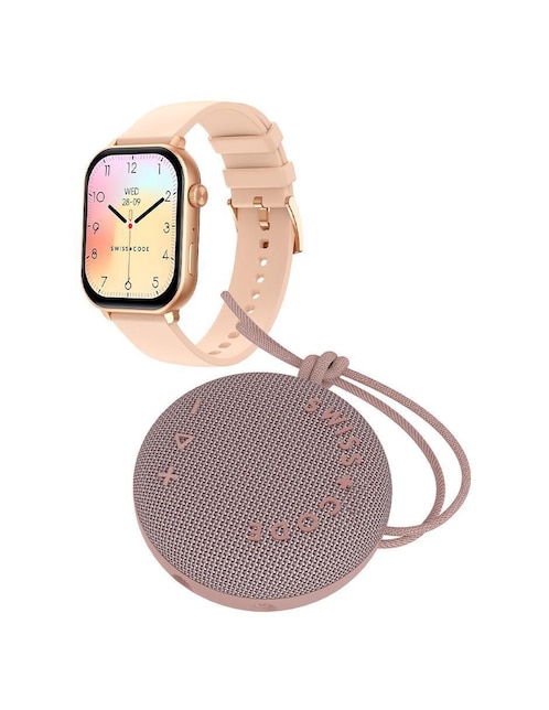 Set smartwatch Swiss Code Combo Square Pro unisex + Bocina