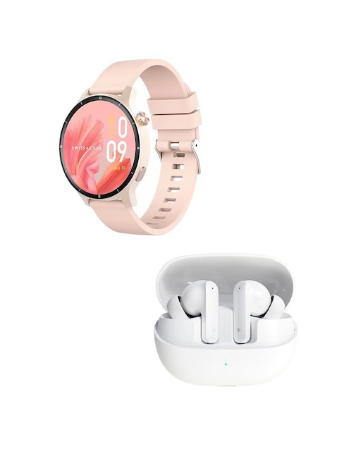 Kit Smartwatch Swiss Code Lite 4 + Seed Pro unisex nuevo