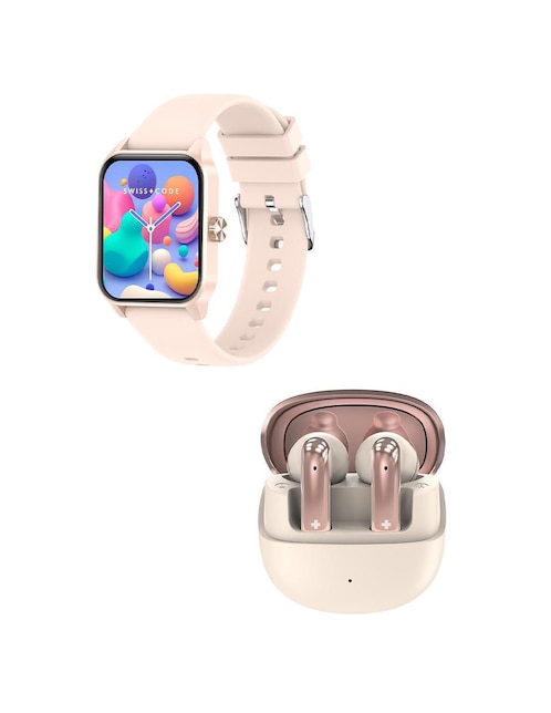 Kit smartwatch Swiss Code Grid + Amp unisex