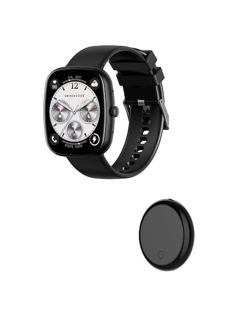 Smartwatch Swiss Code Square Lite + Geo Coin unisex