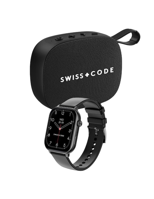 Box set Swiss Code Square Pro + Bocina Juno unisex