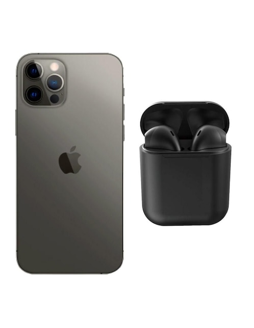 Apple iPhone 12 Pro Max 6.7 pulgadas Super retina XDR Desbloqueado reacondicionado + Audífonos
