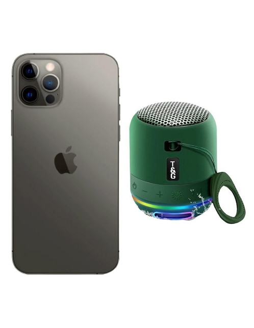 Apple iPhone 12 Pro Max 6.7 pulgadas Super retina XDR Desbloqueado reacondicionado + Bocina