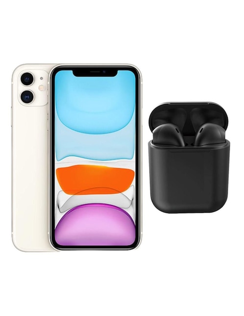 Apple iPhone 11 6.1 Pulgadas LCD Reacondicionado + Audífonos