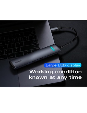 Adaptador Hub Tipo C a USB 3.0 Baseus CAHUB-J0G