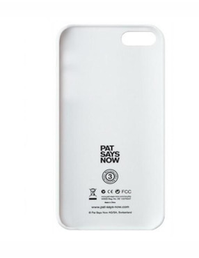 Funda Marina Blue iPhone 5/5S/SE Pat Says Now