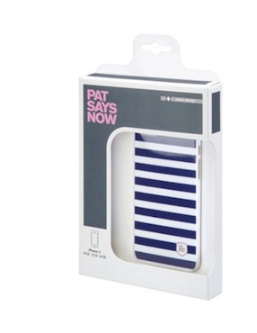 Funda Marina Blue iPhone 5/5S/SE Pat Says Now