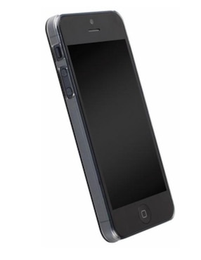 Funda acolchonada tipo piel iPhone 5/5s/SE Krusell Avenyn negro