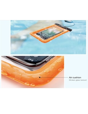 Funda Contra Agua IPX8 para Celular hasta 6.1 Pulgadas Baseus Bolsas de Aire