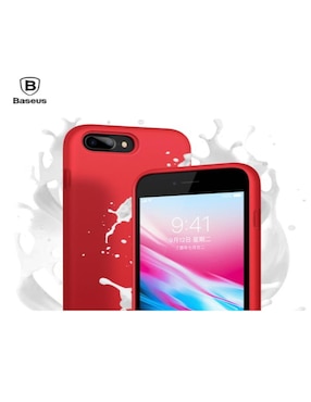 Funda iPhone 7/8 Plus Silicón Liquido LSR Anti Manchas y Golpes
