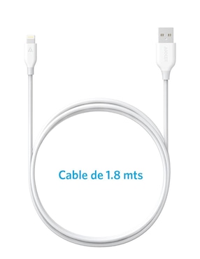 Cable Lightning Anker a USB A de 1.8 m
