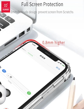 Funda iphone 12 max/iphone 12 pro de plástico