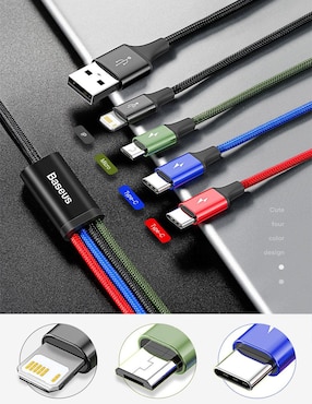 Cable Lightning Baseus a USB A de 2 m